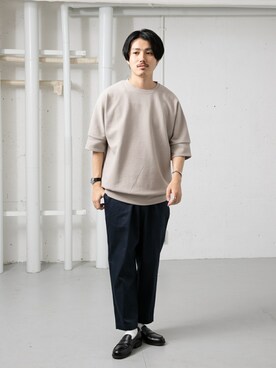 uedaさん（メンズ・170cm）の夏コーディネート