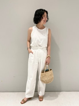 yoshiさん（レディース・160cm）の夏コーディネート