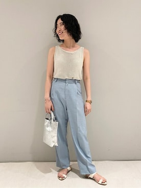 yoshiさん（レディース・160cm）の夏コーディネート