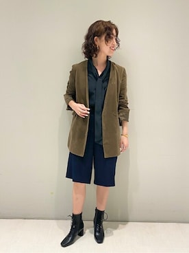 yoshiさん（レディース・160cm）の秋コーディネート