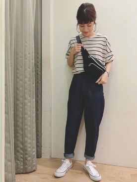 YURINAさん（レディース・161cm）の春コーディネート
