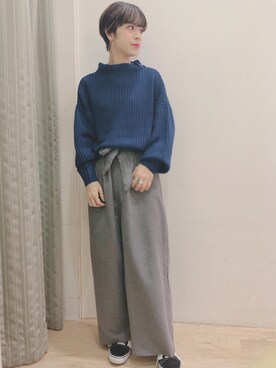 YURINAさん(レディース・161cm)の冬コーディネート