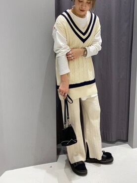 YURINAさん(レディース・161cm)の冬コーディネート