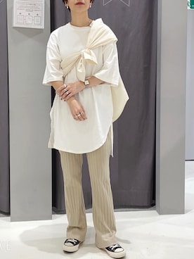 YURINAさん（レディース・161cm）の夏コーディネート