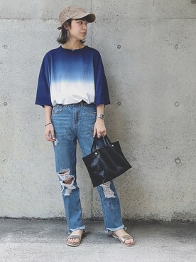 YURINAさん(レディース・161cm)の夏コーディネート