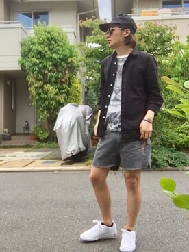 LiME(松尾 頼武)作曲家さん（メンズ・163cm）の春コーディネート