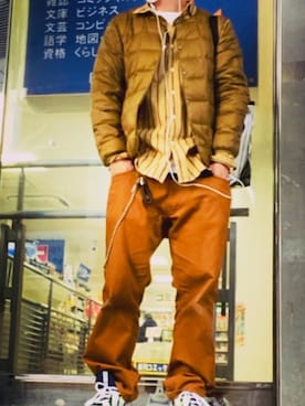 LiME(松尾 頼武)作曲家さん（メンズ・163cm）の春コーディネート