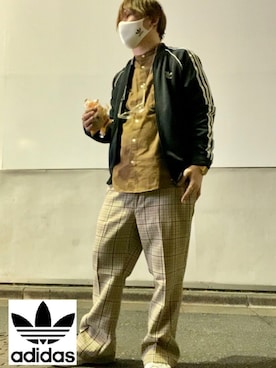 LiME(松尾 頼武)作曲家さん（メンズ・164cm）の冬コーディネート