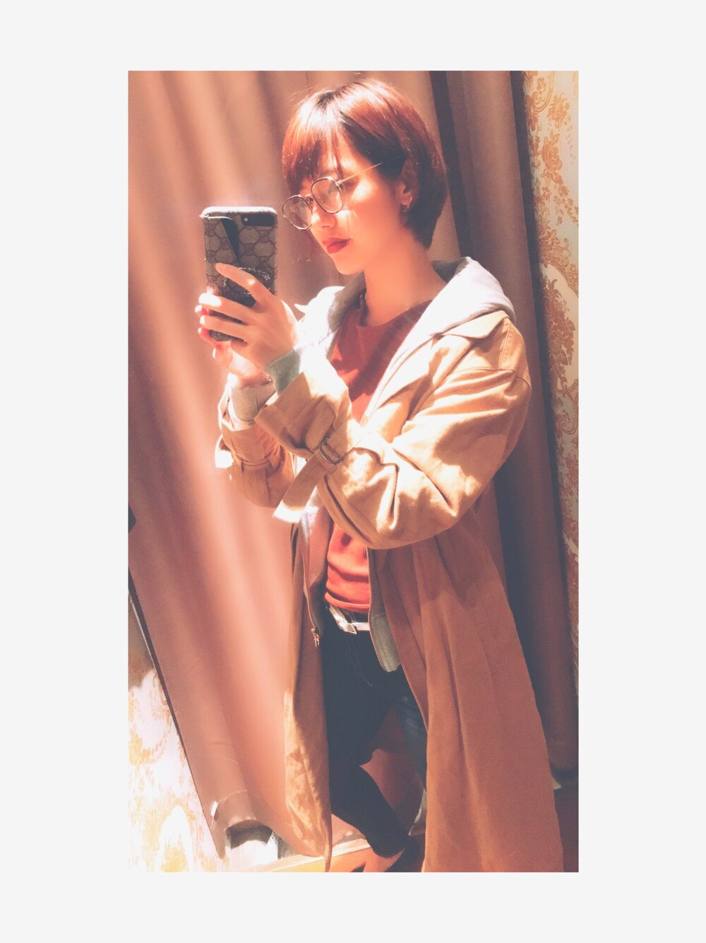 「カジュアル、大人カジュアル、今日のコーデ、春、プチプラコーデ、デニムパンツ、シンプル、高身長女子」｜「MOUSSYのWF Rebirth SKINNY（デニムパンツ、ブルー系）」を使った、じょんちゃん。さん（レディース・172cm）の春コーディネートの1枚目の写真