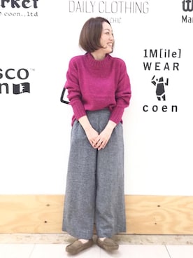 coenいのくまさんのコーディネート