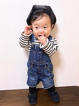 tetsuさん（キッズ・70cm）の冬コーディネート