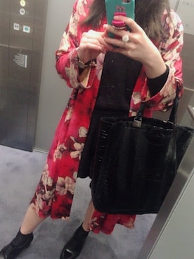 「WOmB（ウーム）のアイテム」を使った、quinnr519さん（レディース・154cm）の春コーディネート