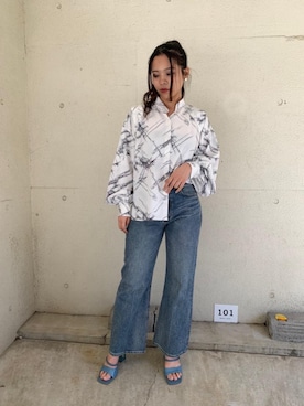 ayunaさん（レディース・160cm）の夏コーディネート
