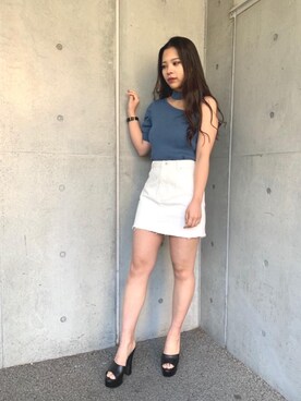 ayunaさん（レディース・160cm）の夏コーディネート