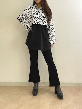 ayunaさん(レディース・160cm)の秋コーディネート