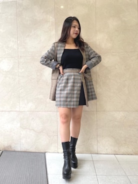 ayunaさん（レディース・160cm）の秋コーディネート