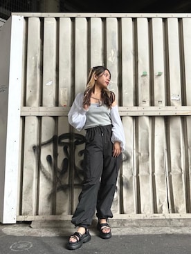 ayunaさん（レディース・160cm）の夏コーディネート