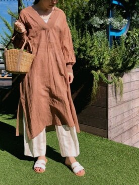 FUMIKAさん（レディース・166cm）の夏コーディネート