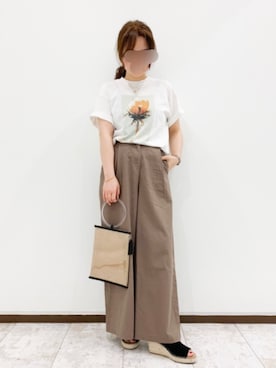 「SIKI PRODUCT.（シキプロダクト）のアイテム」を使った、keiei*さん（レディース・158cm）の夏コーディネート