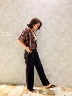 「SIKI PRODUCT.（シキプロダクト）のアイテム」を使った、keiei*さん（レディース・158cm）の夏コーディネート