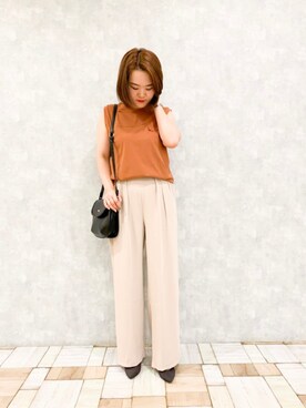 「SIKI PRODUCT.（シキプロダクト）のアイテム」を使った、keiei*さん（レディース・158cm）の夏コーディネート