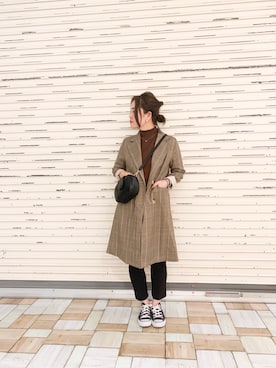 「Aunt Marie's（アントマリーズ）のアイテム（その他パンツ）」を使った、keiei*さん（レディース・158cm）の秋コーディネート