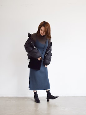 keiei*さん（レディース・158cm）の冬コーディネート