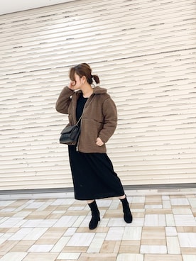 keiei*さん（レディース・158cm）の冬コーディネート