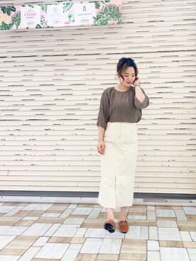 「auntmarie's 」｜keiei*さん（レディース・158cm）の冬コーディネート