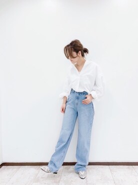 「auntmarie's 」｜keiei*さん（レディース・158cm）の冬コーディネート
