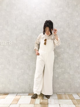 「auntmarie's 」｜keiei*さん（レディース・158cm）の春コーディネート