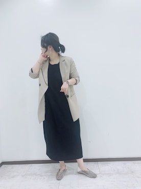 「Shelly island（シェリーアイランド）のアイテム」を使った、keiei*さん（レディース・158cm）の春コーディネート