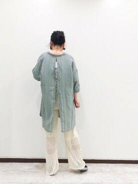 「auntmarie's 」｜keiei*さん（レディース・158cm）の春コーディネート