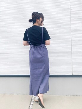 「Aunt Marie's（アントマリーズ）のアイテム（ニット/セーター）」を使った、keiei*さん（レディース・158cm）の春コーディネート
