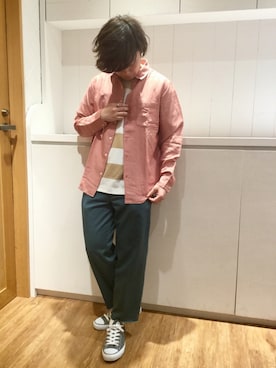 いしかわさん(メンズ・168cm)の春コーディネート