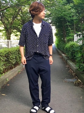 いしかわさん（メンズ・168cm）の夏コーディネート