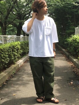 いしかわさん（メンズ・168cm）の夏コーディネート