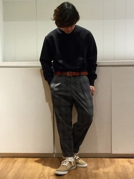 いしかわさん（メンズ・168cm）の冬コーディネート