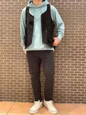 「LOGOS（ロゴス）のアイテム」を使った、いしかわさん（メンズ・168cm）の秋コーディネート