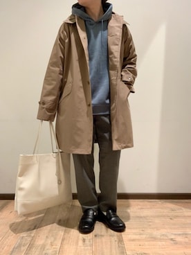 「GLOBAL WORK（グローバルワーク）のアイテム（その他アウター）」を使った、いしかわさん（メンズ・168cm）の春コーディネート