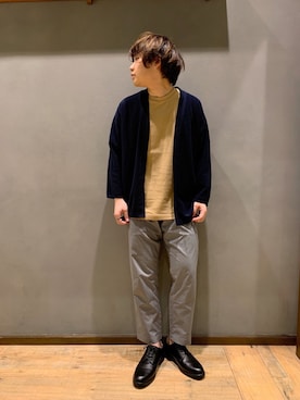Global Work グローバルワーク メンズ のカーディガン ボレロ ブルー ネイビー 青色系 コーディネート Zozotown Global Work グローバルワーク メンズ のカーディガン ボレロ ブルー ネイビー 青色系 コーディネート Zozotown