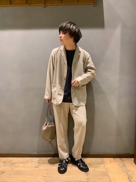 いしかわさん（メンズ・168cm）の春コーディネート