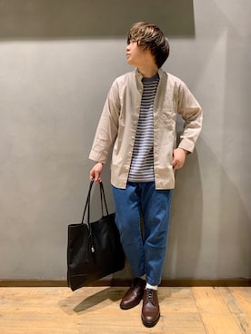 いしかわさん（メンズ・168cm）の春コーディネート