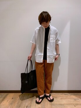 メンズのその他パンツ オレンジ 橙色系 コーディネート Zozotown