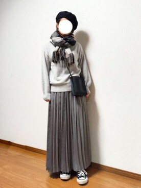 のんくる🌼さん（レディース・154cm）の冬コーディネート