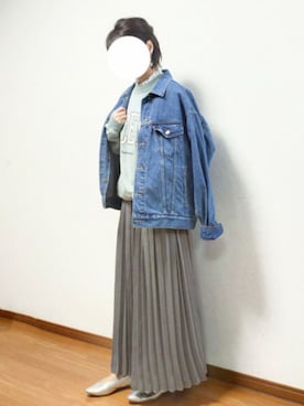 「inter-chaussures（インターショシュール）のアイテム」を使った、のんくる🌼さん（レディース・154cm）の冬コーディネート