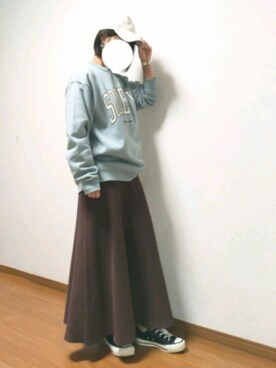 のんくる🌼さん（レディース・154cm）の冬コーディネート