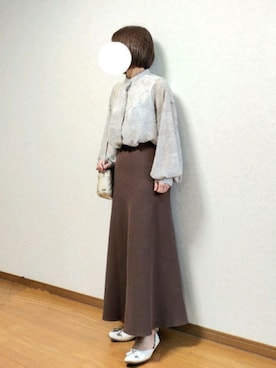 「BARCLAY（バークレー）のアイテム」を使った、のんくる🌼さん（レディース・154cm）の春コーディネート