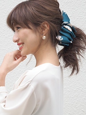 永田杏奈さん（レディース・158cm）の冬コーディネート