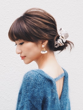 永田杏奈さん（レディース・158cm）の冬コーディネート